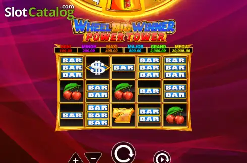 Οθόνη2. Wheel Big Winner Power Tower Κουλοχέρης