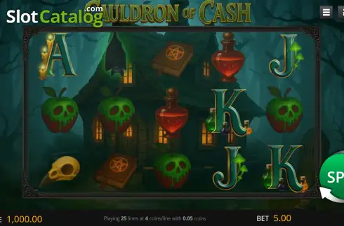 Οθόνη2. Cauldron of Cash Κουλοχέρης 