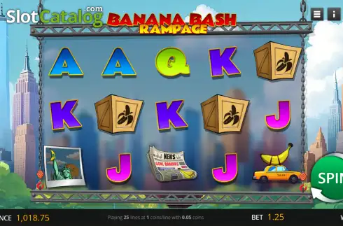 Οθόνη2. Banana Bash Rampage Κουλοχέρης