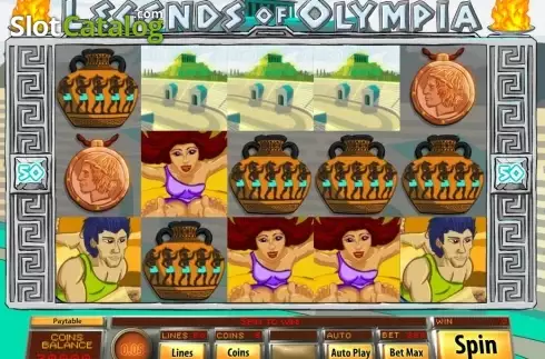 Οθόνη4. Legends of Olympia Κουλοχέρης
