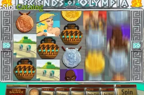 Οθόνη5. Legends of Olympia Κουλοχέρης