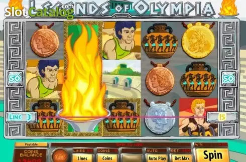 Οθόνη6. Legends of Olympia Κουλοχέρης