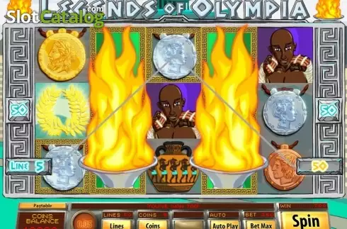 Οθόνη7. Legends of Olympia Κουλοχέρης