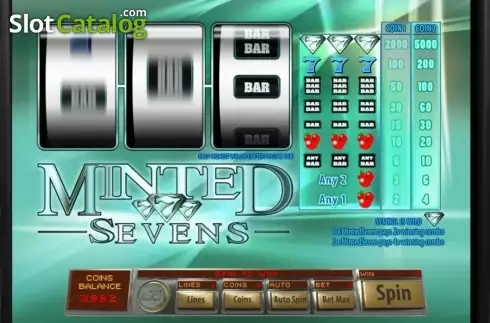 Οθόνη3. Minted Sevens Κουλοχέρης 