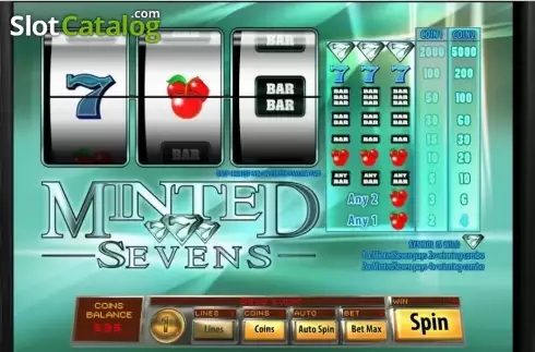 Οθόνη4. Minted Sevens Κουλοχέρης 