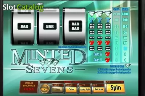 Οθόνη5. Minted Sevens Κουλοχέρης 
