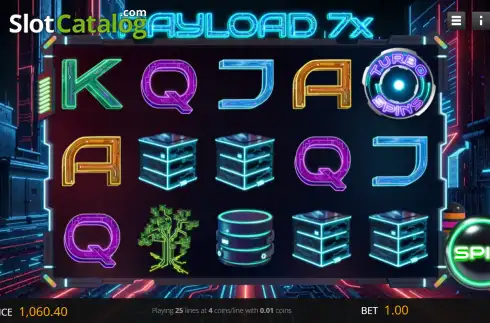 Οθόνη2. Payload 7x Κουλοχέρης