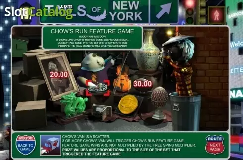 Οθόνη4. Tails Of New York Κουλοχέρης 