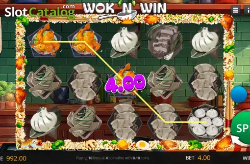 Οθόνη3. Wok N Win Κουλοχέρης