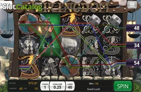 Οθόνη4. Vikingdom Κουλοχέρης 