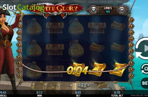 Οθόνη3. Pirate Glory (Getta Gaming) Κουλοχέρης 