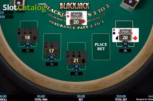 Οθόνη5. 5 Hand Blackjack (Getta Gaming) Κουλοχέρης 