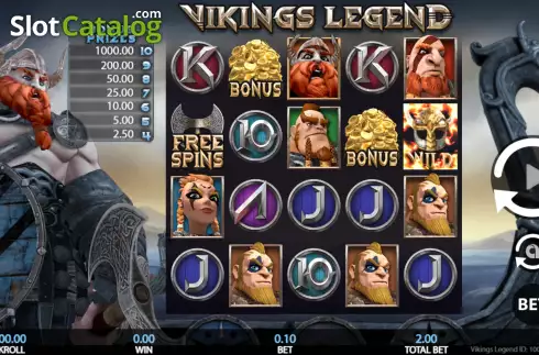 Οθόνη2. Vikings Legend Κουλοχέρης 