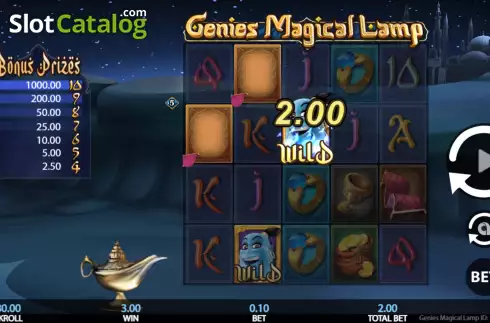 Οθόνη4. Genies Magical Lamp Κουλοχέρης
