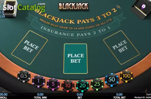 Οθόνη2. Blackjack (Getta Gaming) Κουλοχέρης