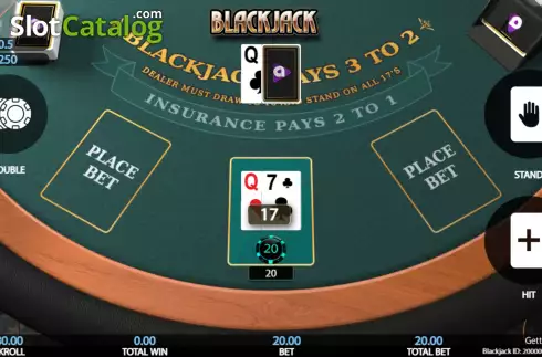 Οθόνη3. Blackjack (Getta Gaming) Κουλοχέρης