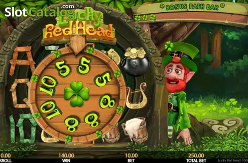 Οθόνη5. Lucky Red Head (Getta Gaming) Κουλοχέρης 
