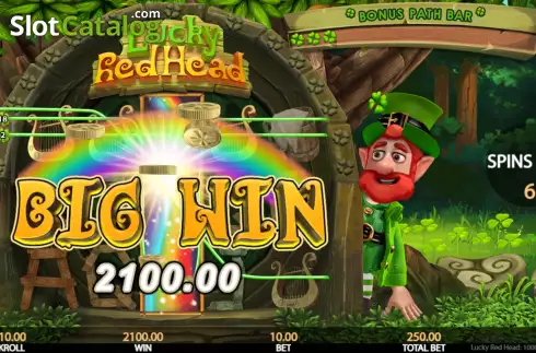 Οθόνη7. Lucky Red Head (Getta Gaming) Κουλοχέρης 