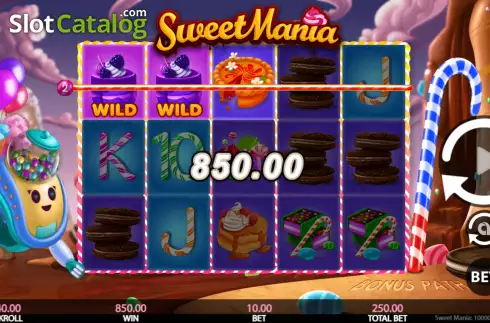 Οθόνη6. Sweet Mania Κουλοχέρης 