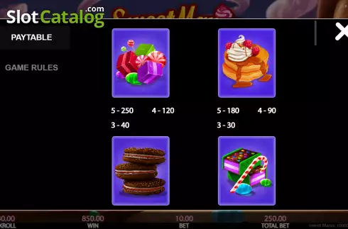 Οθόνη7. Sweet Mania Κουλοχέρης 