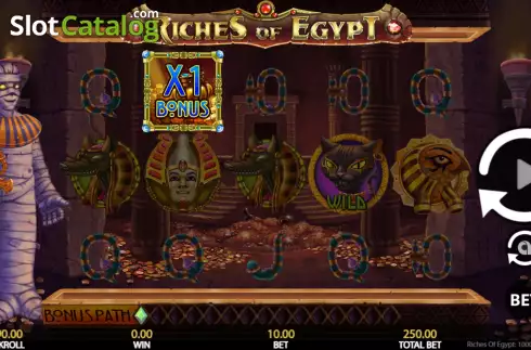 Οθόνη3. Riches of Egypt Κουλοχέρης