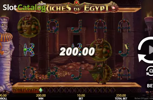 Οθόνη4. Riches of Egypt Κουλοχέρης