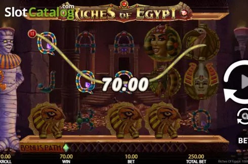 Οθόνη5. Riches of Egypt Κουλοχέρης