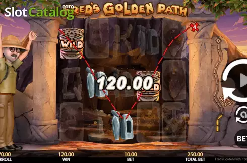 Οθόνη3. Fred's Golden Path Κουλοχέρης