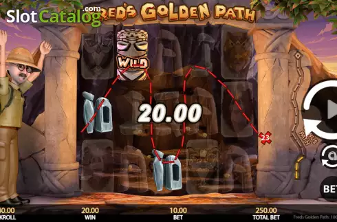 Οθόνη5. Fred's Golden Path Κουλοχέρης