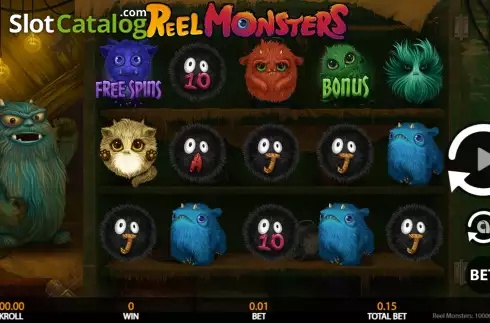 Οθόνη2. Reel Monsters (Getta Gaming) Κουλοχέρης