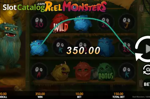 Οθόνη5. Reel Monsters (Getta Gaming) Κουλοχέρης