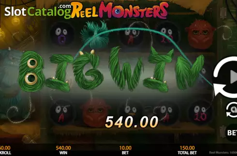 Οθόνη6. Reel Monsters (Getta Gaming) Κουλοχέρης