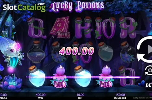 Οθόνη4. Lucky Potions Κουλοχέρης