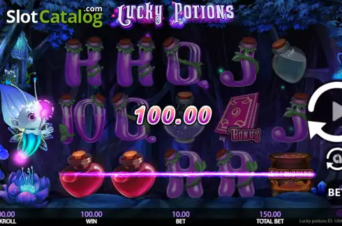 Οθόνη6. Lucky Potions Κουλοχέρης