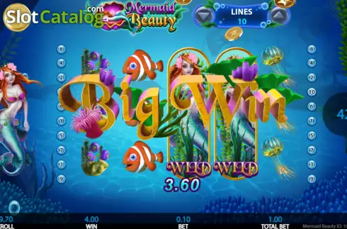 Οθόνη4. Mermaid Beauty (Getta Gaming) Κουλοχέρης