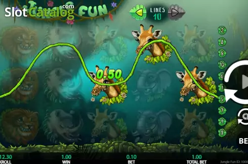 Οθόνη3. Jungle Fun Κουλοχέρης
