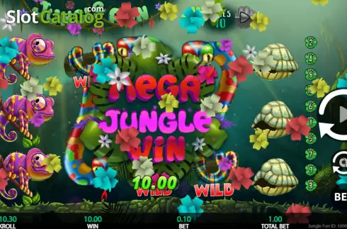 Οθόνη5. Jungle Fun Κουλοχέρης