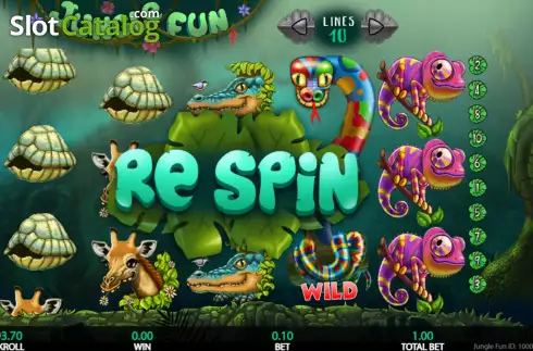 Οθόνη6. Jungle Fun Κουλοχέρης