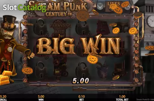 Οθόνη4. Steam Punk Century Κουλοχέρης 
