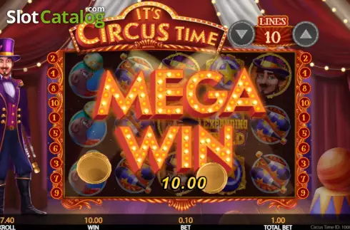 Οθόνη4. It's Circus Time Κουλοχέρης