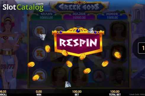 Οθόνη4. Greek Gods (Getta Gaming) Κουλοχέρης