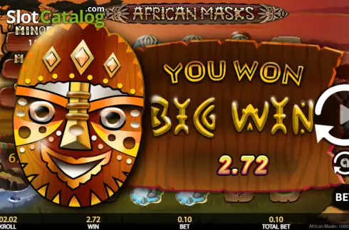 Οθόνη3. African Masks Κουλοχέρης
