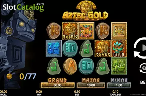 Οθόνη2. Aztec Gold (Getta Gaming) Κουλοχέρης