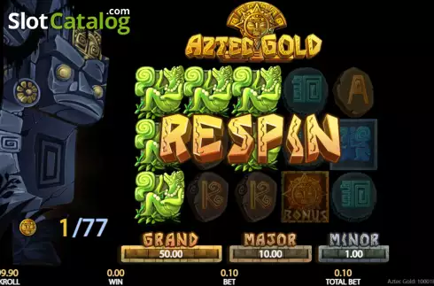 Οθόνη3. Aztec Gold (Getta Gaming) Κουλοχέρης