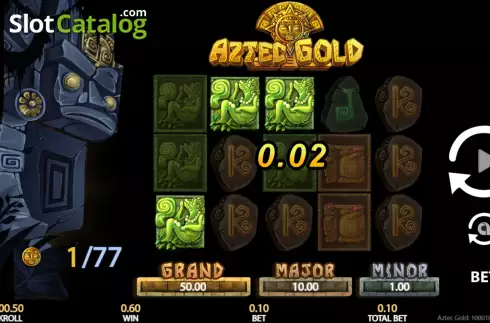 Οθόνη4. Aztec Gold (Getta Gaming) Κουλοχέρης