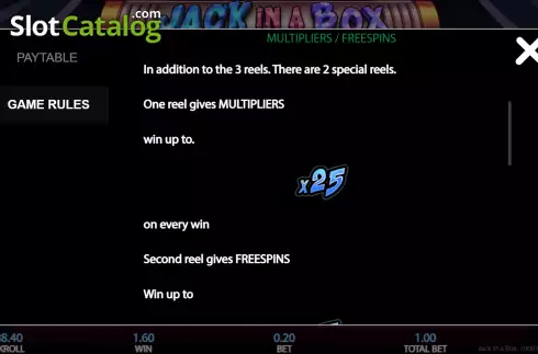 Οθόνη9. Jack In A Box Κουλοχέρης 
