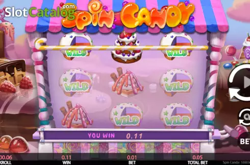 Οθόνη3. Spin Candy Κουλοχέρης