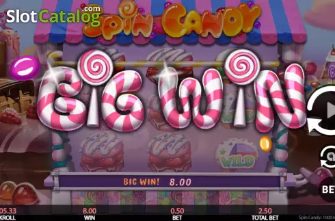 Οθόνη4. Spin Candy Κουλοχέρης