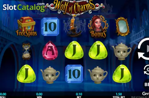 Οθόνη2. Wolf of Charms Κουλοχέρης