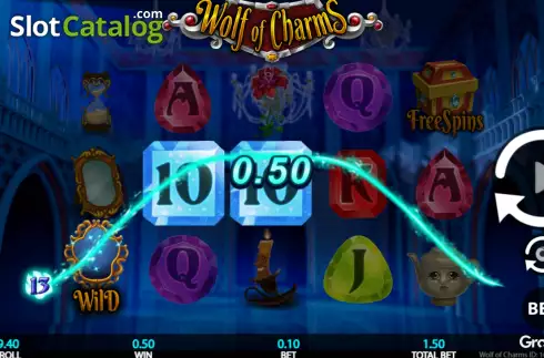 Οθόνη3. Wolf of Charms Κουλοχέρης